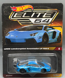 Hot Wheels Elite 64 LBWK Lamborghini Aventador LP 700-4