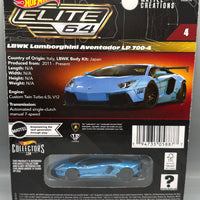 Hot Wheels Elite 64 LBWK Lamborghini Aventador LP 700-4