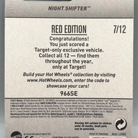 Hot Wheels Target Red Edition Night Shifter