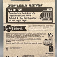Hot Wheels Target Red Edition Custom Cadillac Fleetwood