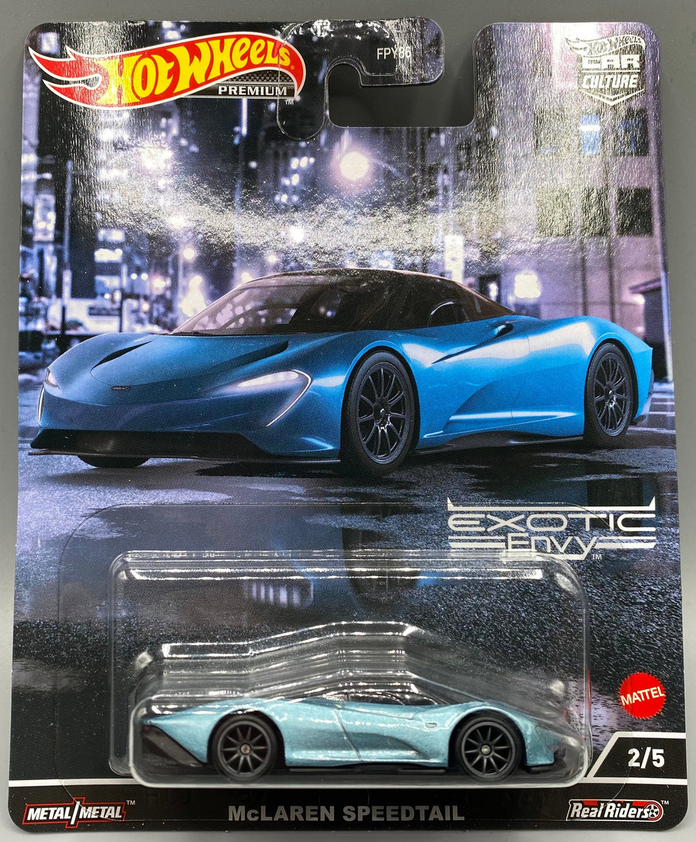 Hot Wheels Exotic Envy 2 Mclaren Speedtail