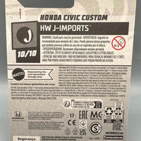 Hot Wheels Honda Civic Custom