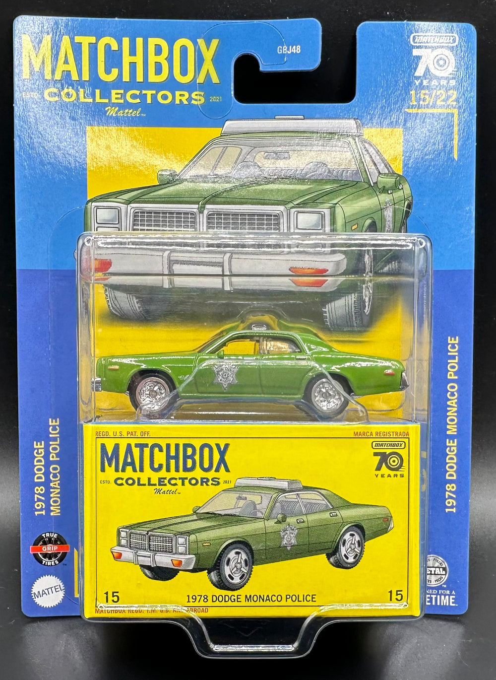 Matchbox Collectors 1978 Dodge Monaco Police