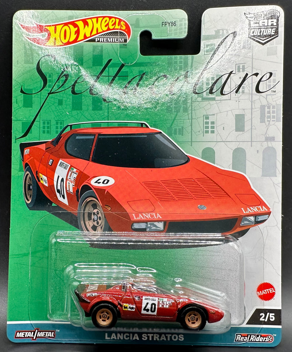 Hot Wheels Spettacolare Lancia Stratos