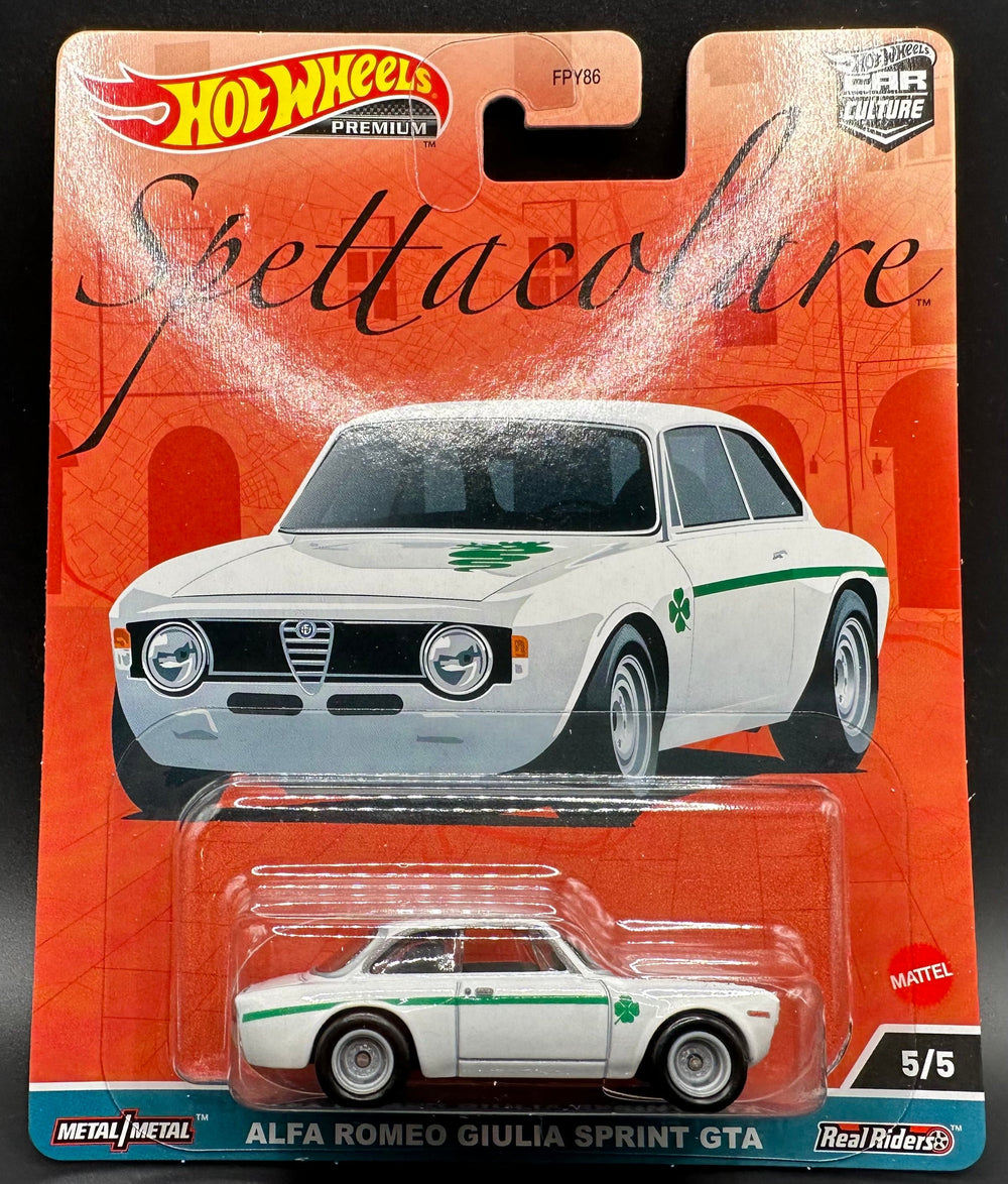 Hot Wheels Spettacolare Alfa Romeo Giulia Sprint GTA