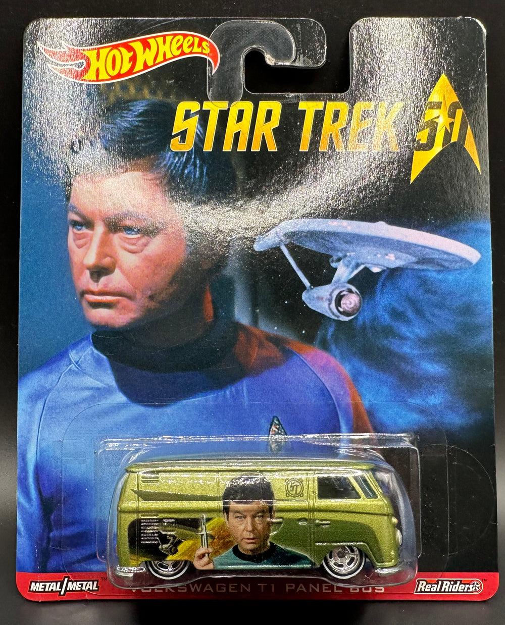 Hot Wheels Star Trek VW Volkswagen T1 Panel Bus