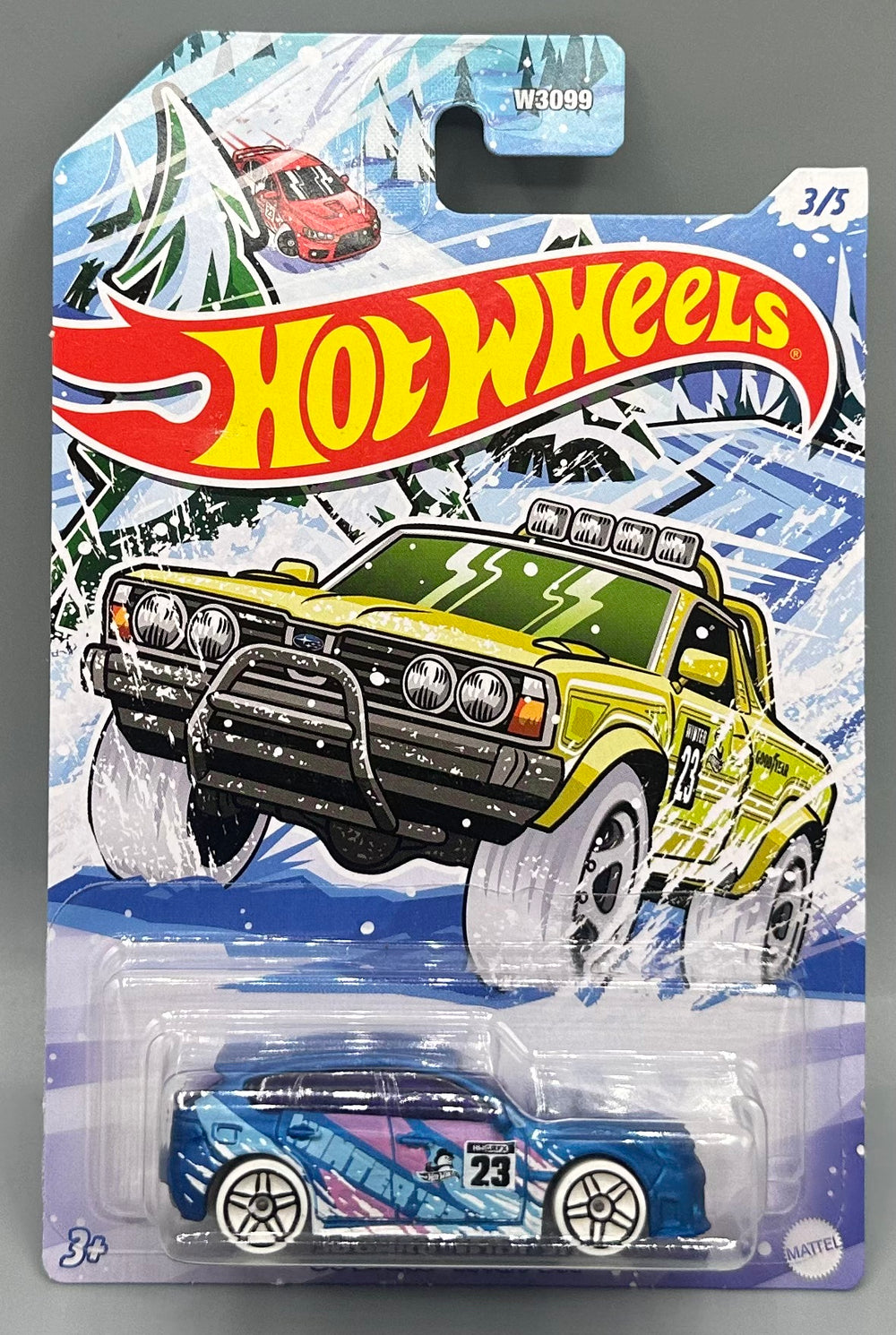 Hot Wheels Happy Holidays Subaru WRX STi