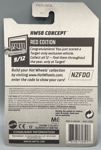 Hot Wheels Target Red Edition HW50 Concept