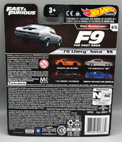 Hot Wheels Fast & Furious Fast Superstars '70 Chevy Nova SS
