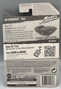 Hot Wheels Fast & Furious '69 Dodge Charger Daytona