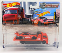 Hot Wheels Team Transport LB-ER34 Super Silhouette Nissan Skyline & Fleet Street
