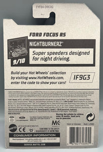Hot Wheels Ford Focus RS