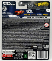 Hot Wheels Fast & Furious Mitsubishi Lancer Evolution IX
