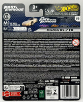 Hot Wheels Fast & Furious '95 Mazda RX-7 FD
