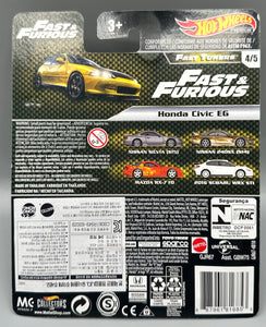 Hot Wheels Fast & Furious Honda Civic EG