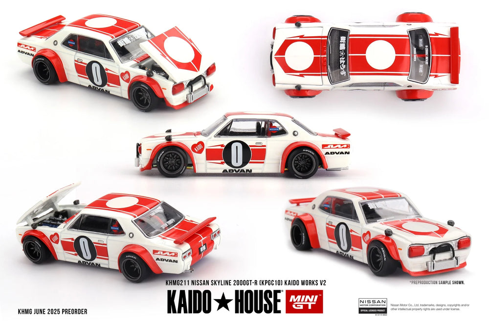 Mini GT X Kaido House 211 Nissan Skyline 2000GT-R (KPGC10)