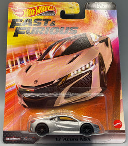Hot Wheels Fast & Furious '17 Acura NSX