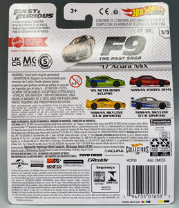 Hot Wheels Fast & Furious '17 Acura NSX