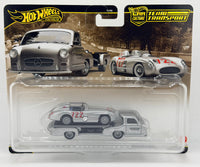 Hot Wheels Team Transport Mercedes Benz 300 SLR & Mercedes Benz Renntransporter
