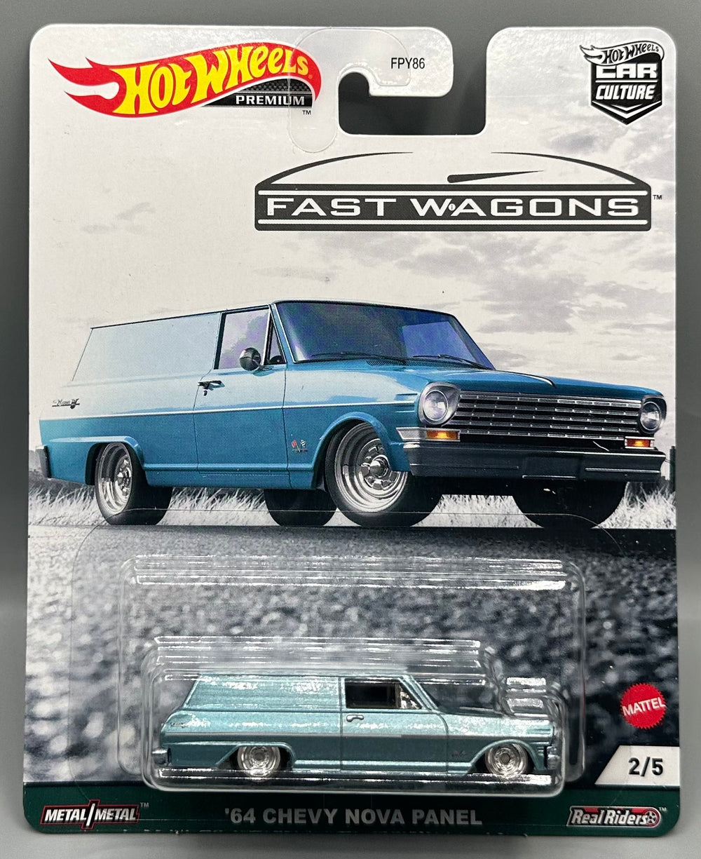 Hot Wheels Fast Wagons '64 Chevy Nova Panel