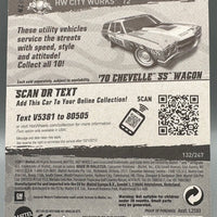 Hot Wheels Super Treasure Hunt '70 Chevelle SS Wagon