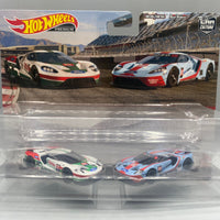 Hot Wheels Car Culture 2 Pack '16 Ford GT Race & '16 Ford GT Race