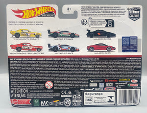Hot Wheels Car Culture 2 Pack '16 Ford GT Race & '16 Ford GT Race