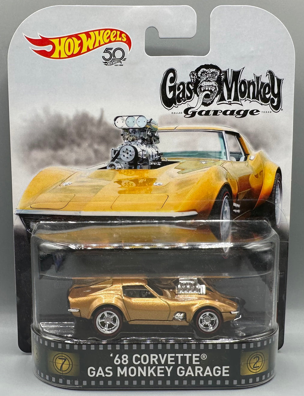 Hot Wheels Gas Monkey Garage '68 Corvette