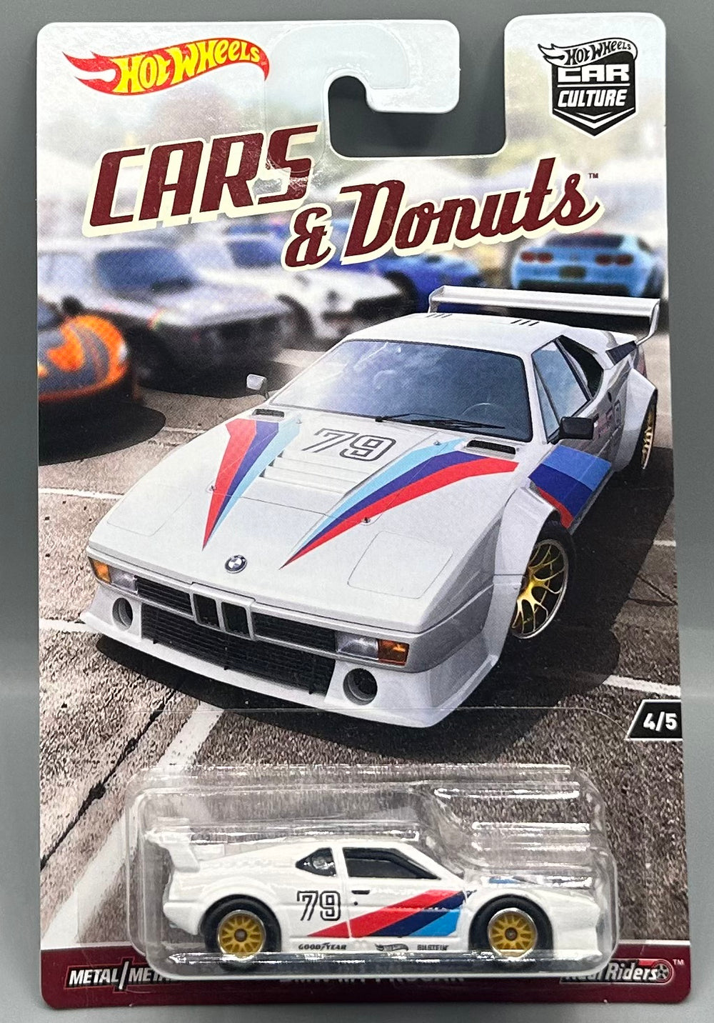 Hot Wheels Cars & Donuts BMW M1 Procar