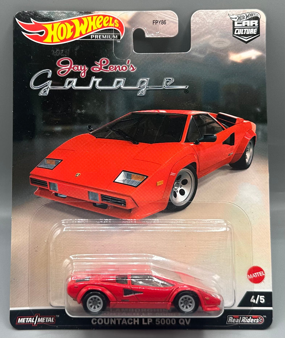 Hot Wheels Jay Leno's Garage Lamborghini Countach LP5000 QV