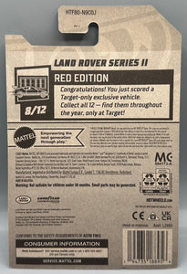 Hot Wheels Target Red Edition Land Rover Series II