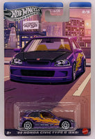 Hot Wheels Street Kings '99 Honda Civic Type R (EK9)
