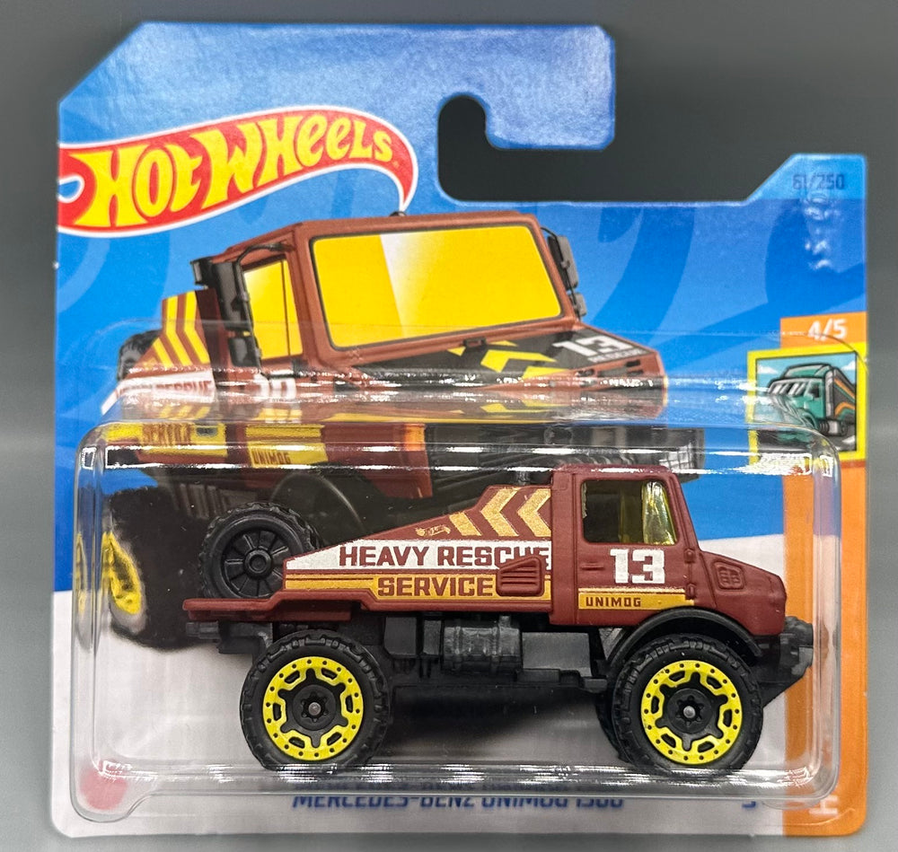Hot Wheels Mercedes Benz Unimog U1300