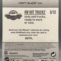 Hot Wheels Chevy Blazer 4X4