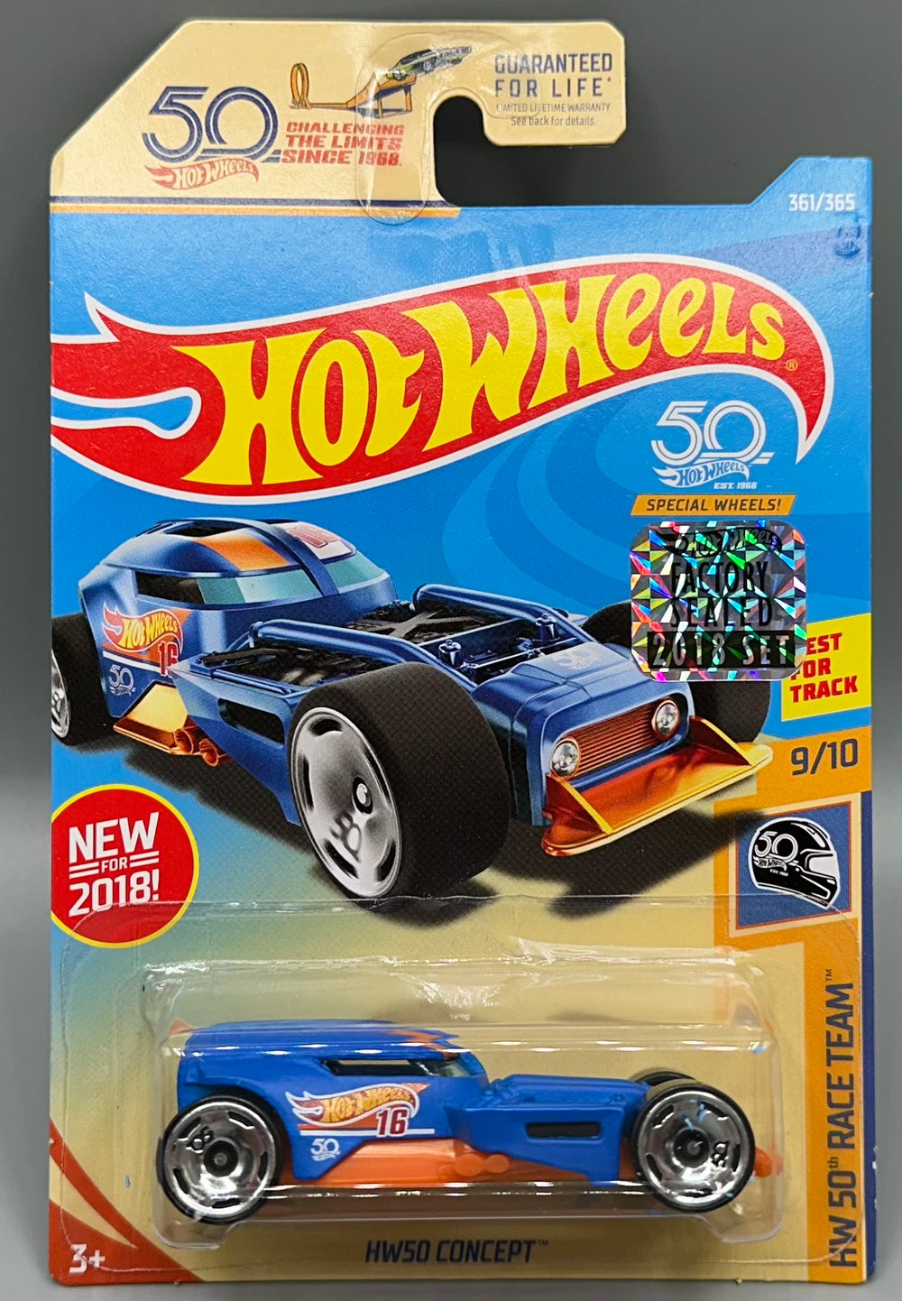 Hot Wheels HW50 Concept Factory Sealed