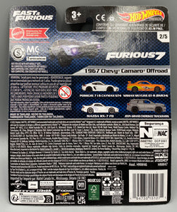 Hot Wheels Fast & Furious 1967 Off Road Camaro