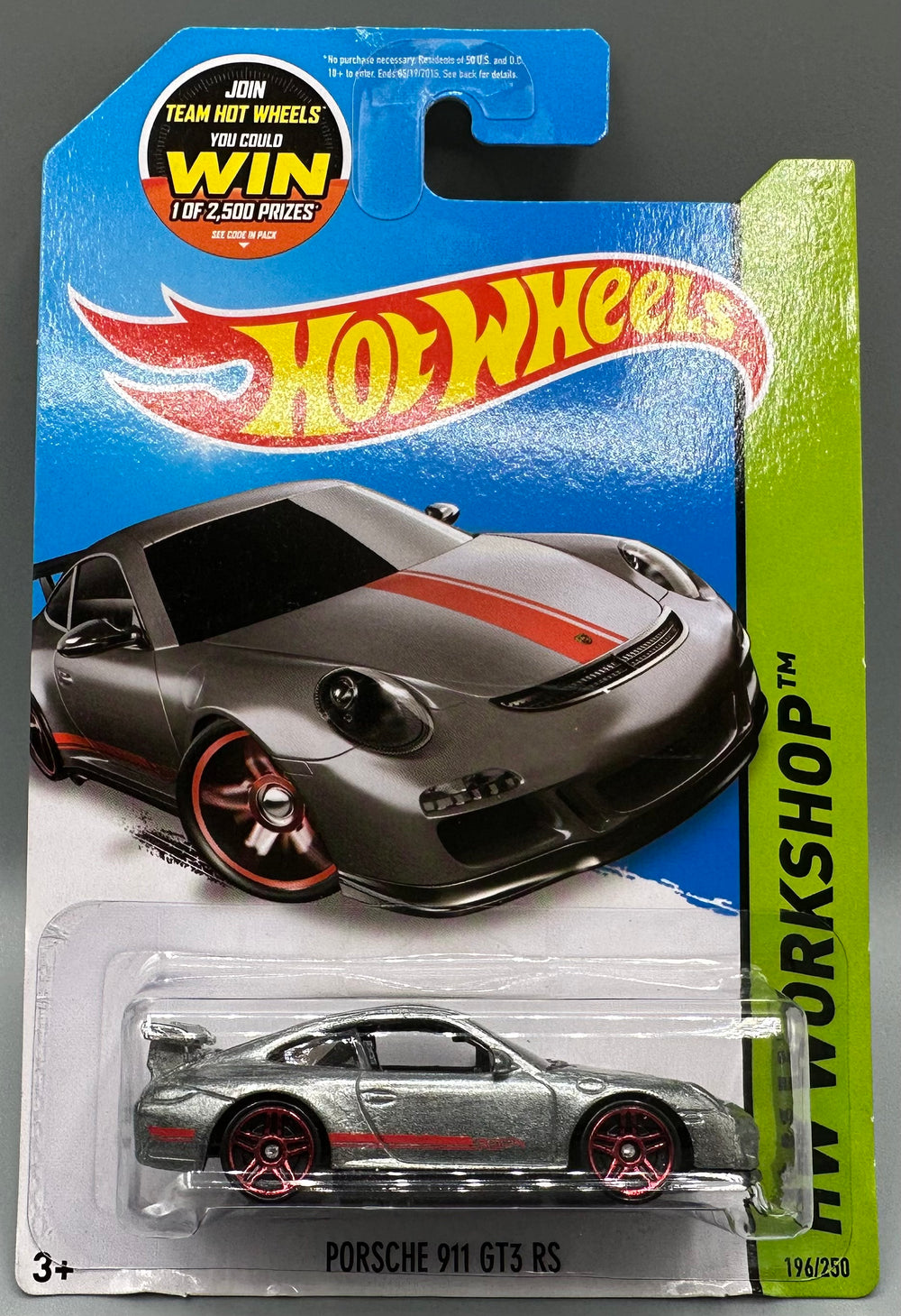Hot Wheels Zamac Porsche 911 GT3 RS