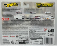 Hot Wheels Team Transport DMC Delorean & HW Rally Hauler
