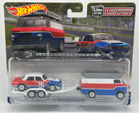 Hot Wheels Team Transport '70 Rover P6 Group 2 & HW Rally Hauler
