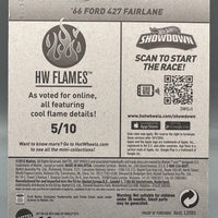 Hot Wheels Snow Flake Card Variation '66 Ford 427 Fairlane