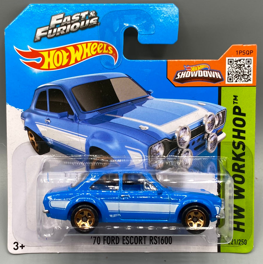 Hot Wheels Fast & Furious '70 Ford Escort RS1600