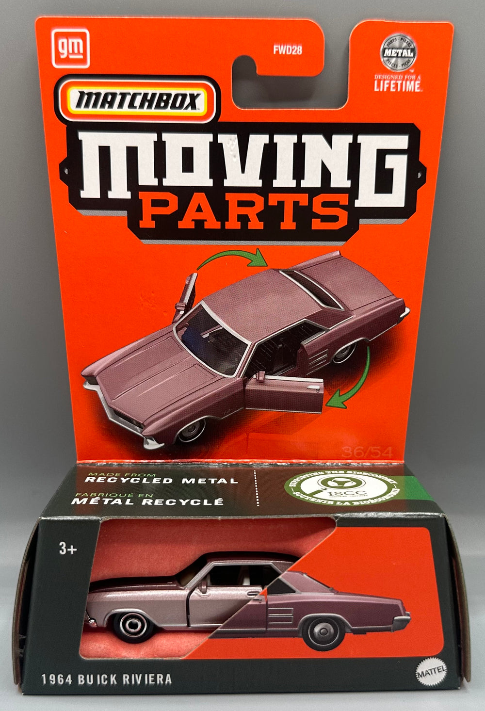Matchbox Moving Parts 1964 Buick Riviera