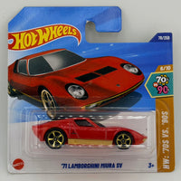 Hot Wheels '71 Lamborghini Miura SV
