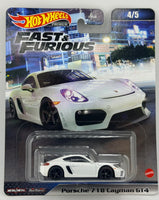 Hot Wheels Fast & Furious Porsche 718 Cayman GT4
