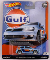 Hot Wheels Gulf Series VW Volkswagen Golf MK7
