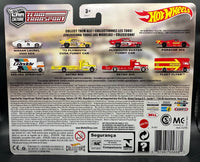 Hot Wheels Team Transport '72 Plymouth Cuda Funny Car & Retro Rig
