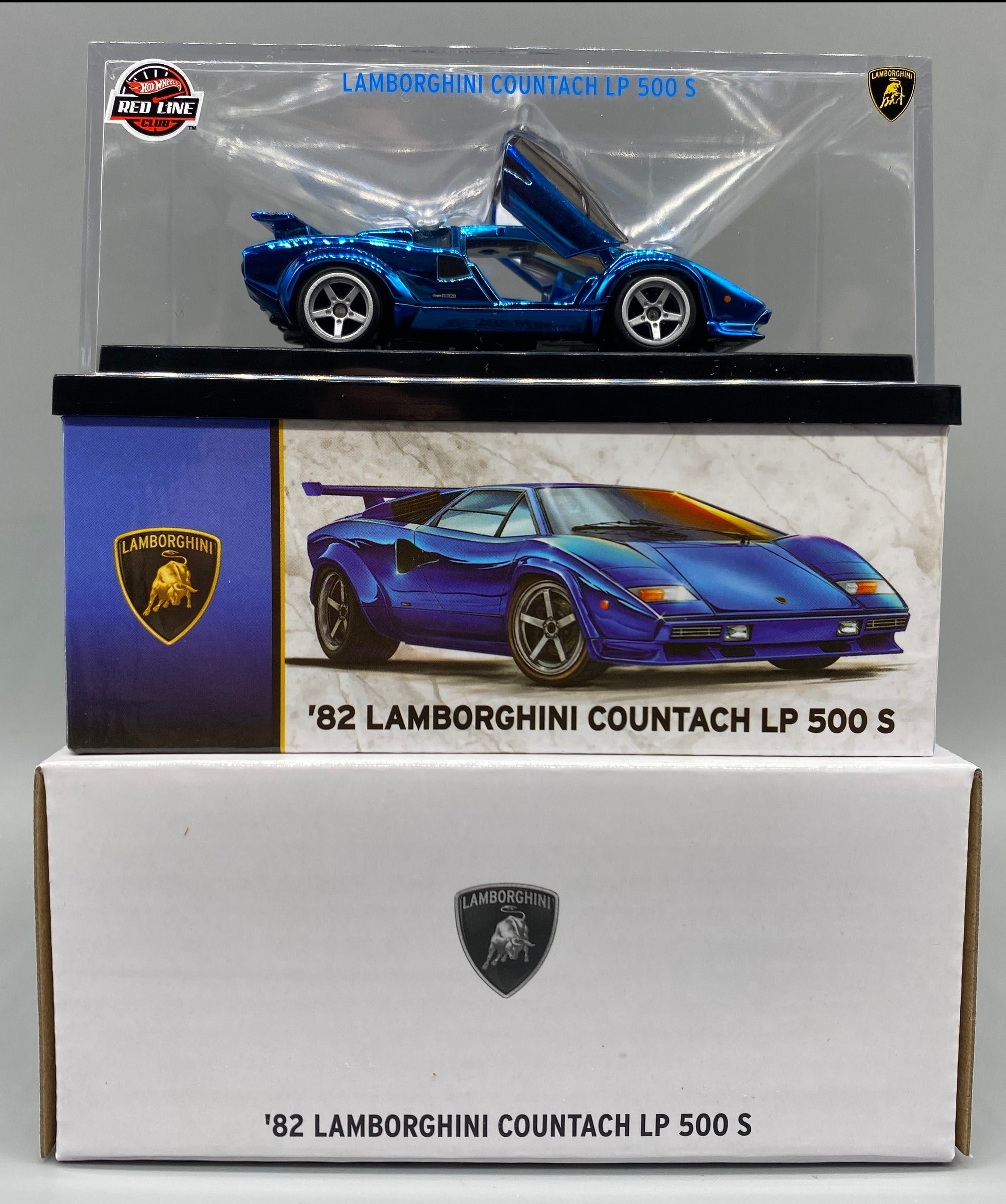 Hot Wheels Red Line Club 82 Lamborghini Countach LP 500 S HW