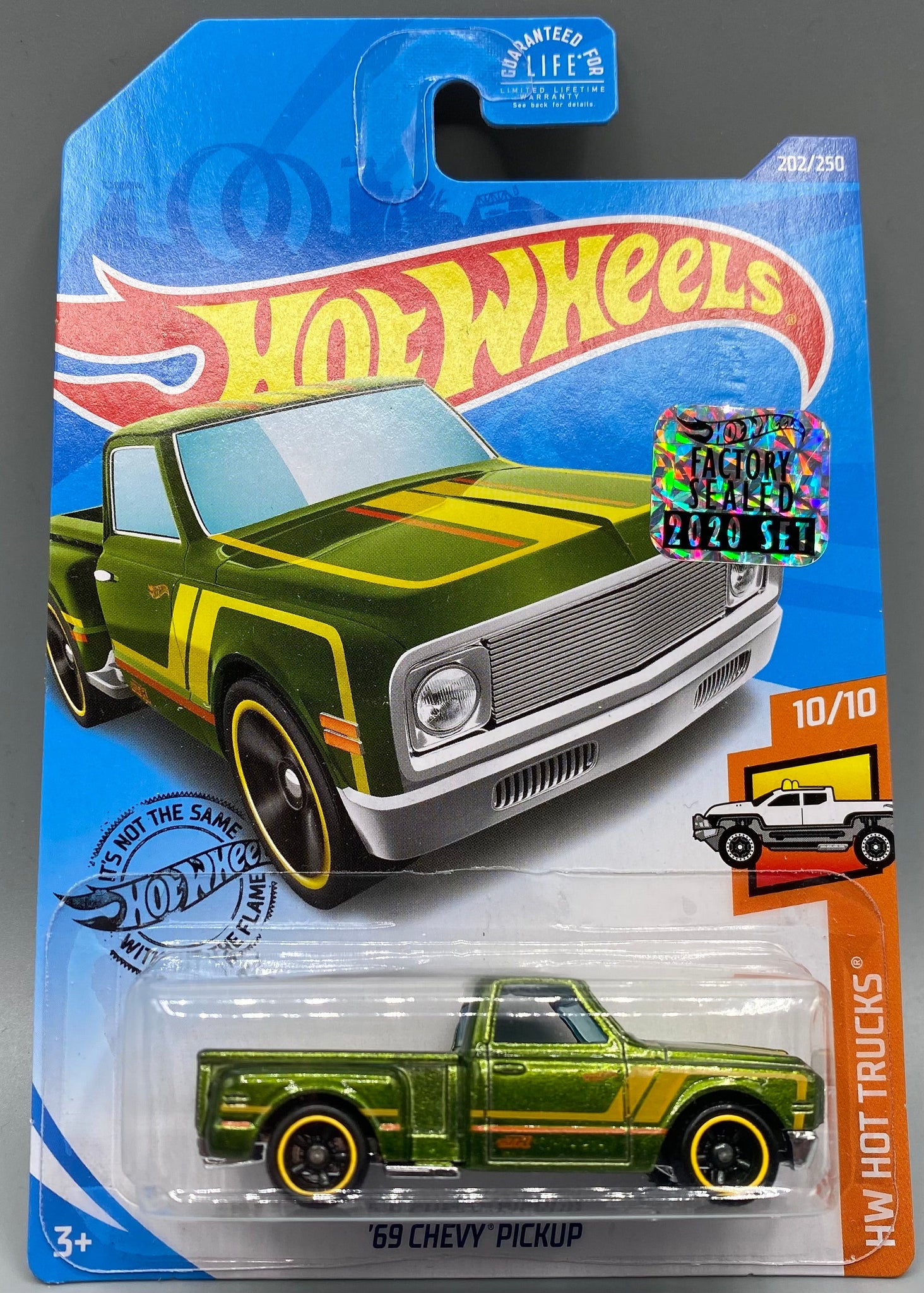 Hot Wheels Super Treasure Hunt 69 Chevy Pickup Factory Sealed