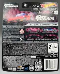 Hot Wheels Fast & Furious Quick Shifters '65 Corvette Stingray Coupe