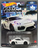 Hot Wheels Fast & Furious Porsche 718 Cayman GT4
